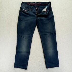 Diesel Men's Jeans Model 1700‎ Blue Wash Size W31 L26 (Hemmed) Cotton